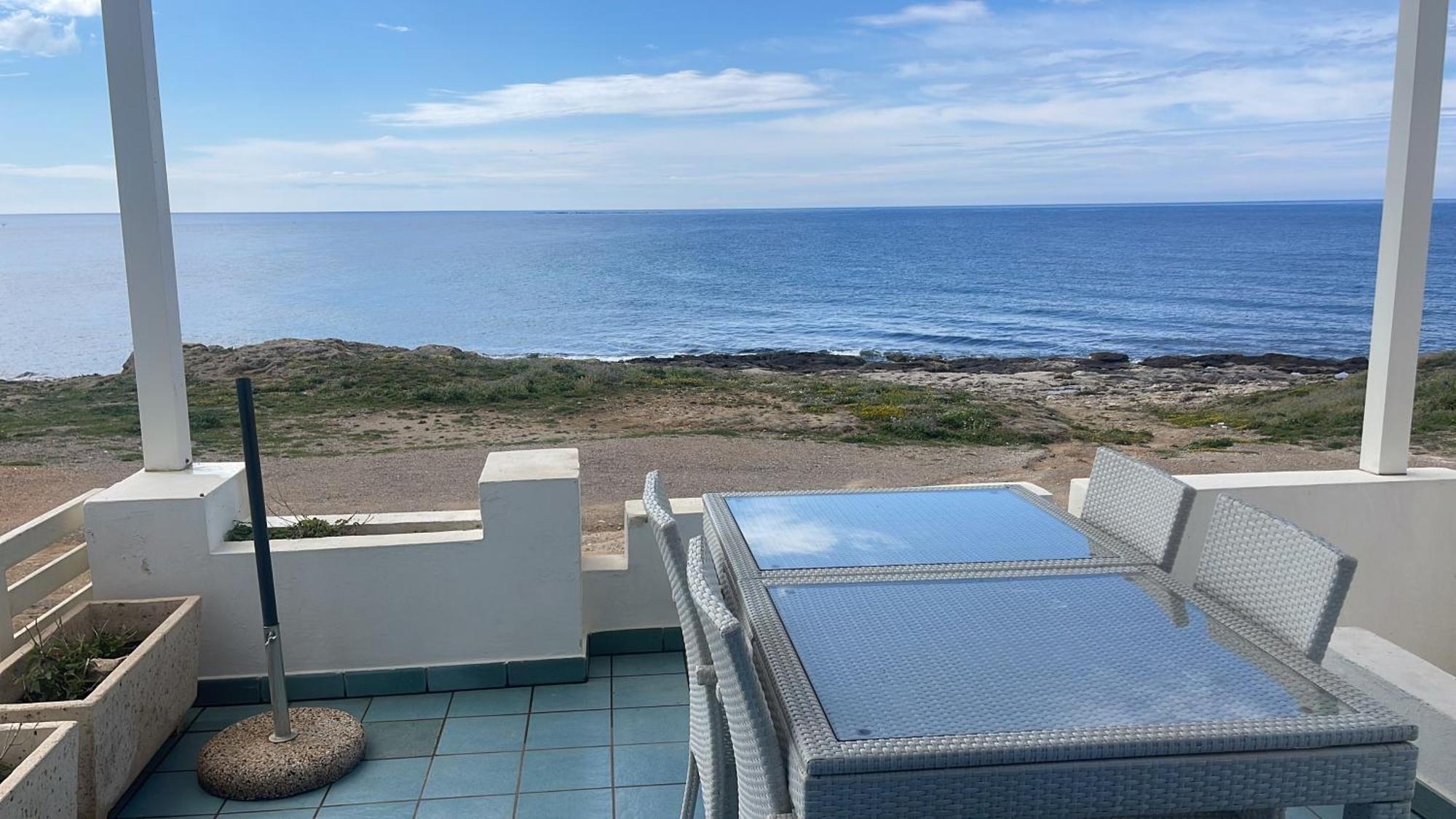 Casa Direttamente Sul Mare Villa Marina di Mancaversa Bagian luar foto